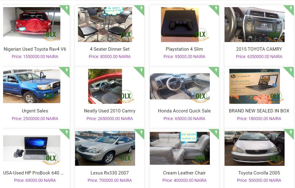 OLX Nigeria | Top 10 ecommerce store in Nigeria